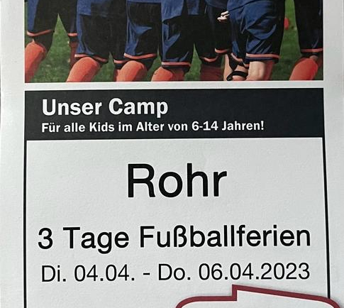 Hans Dorfner Fußballschule in Rohr