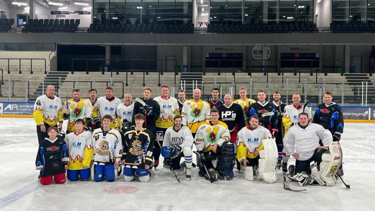 Schnuppertraining der Eishockey-Abteilung