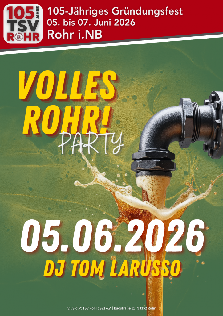 Party Freitag (Poster DIN A2)